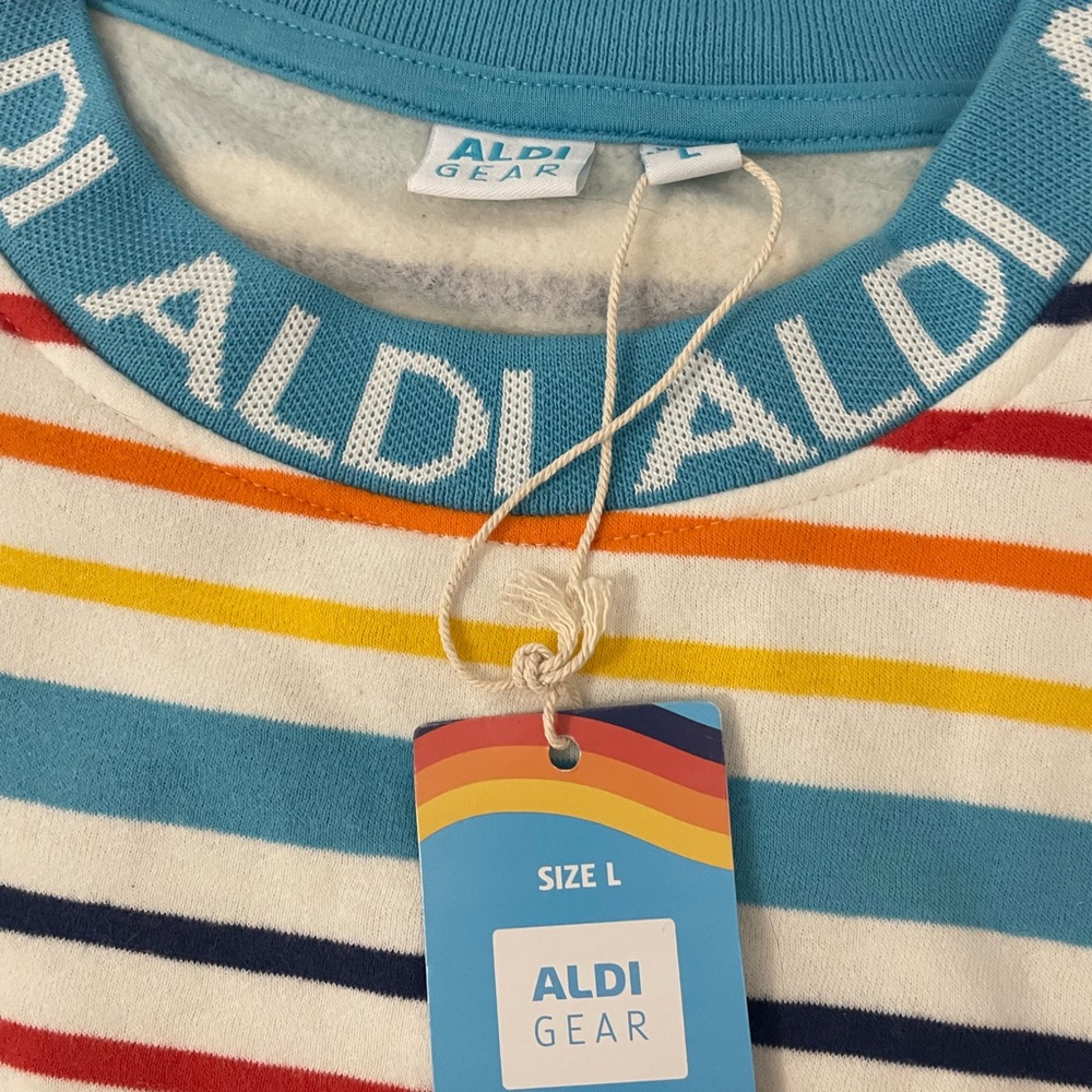 Aldi Gear Women's Striped Sweatshirt - Multicolor